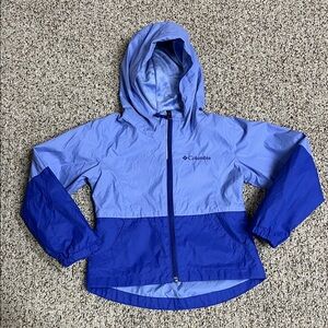 Columbia Kids Two-Tone Blue Raincoat